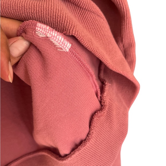 MARC NEW YORK ANDREW MARC l Women’s Blush Ribbed Crewneck Sweater Size Small - Picture 4 of 4